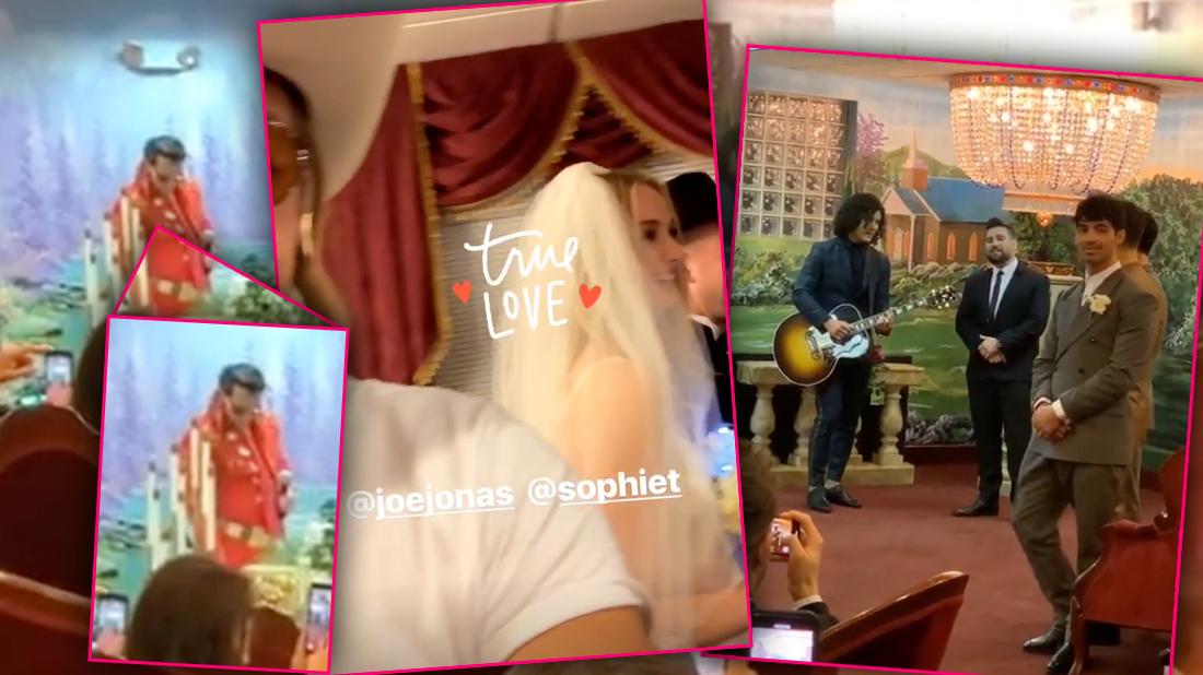 Joe Jonas & Sophie Turned Plotted Wedding A Week Ago, Elvis Officiant Reveals