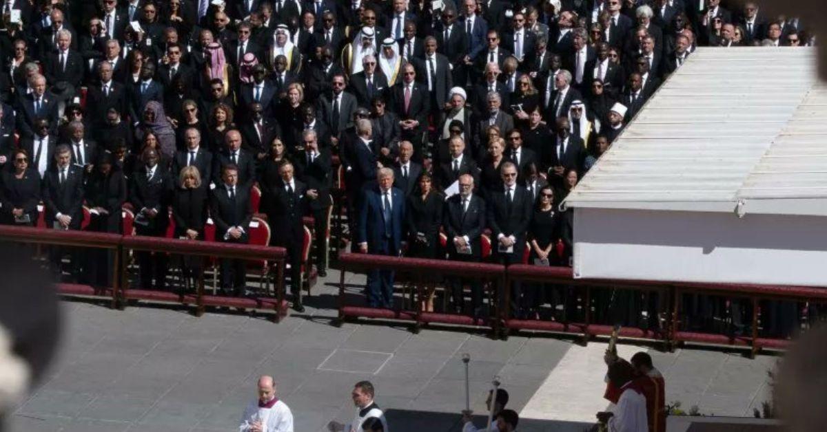 donald trump demanded front row seat pope francis funeral