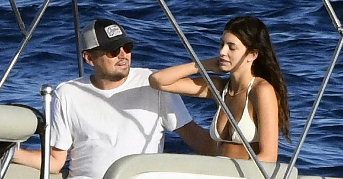 leonardo dicaprio dad body girlfriend bikini pda camila morrone photos