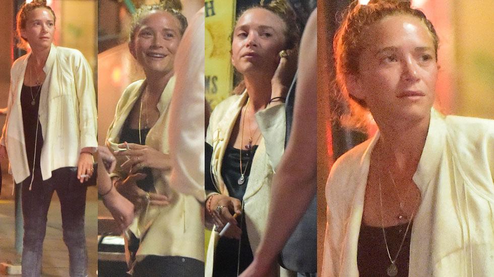 Mary Kate Olsen No Makeup Date