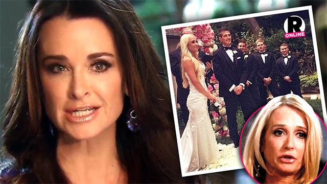 Kyle Richards Feud Kim Daughter Wedding