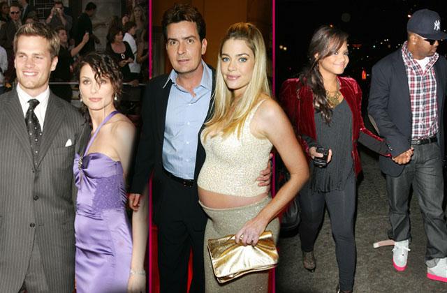 celebrities dumped while pregnant