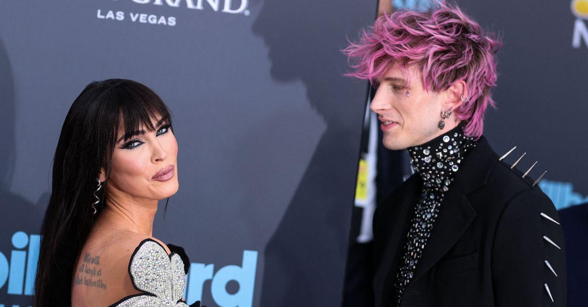 Photo of Megan Fox and Machine Gun Kelly.