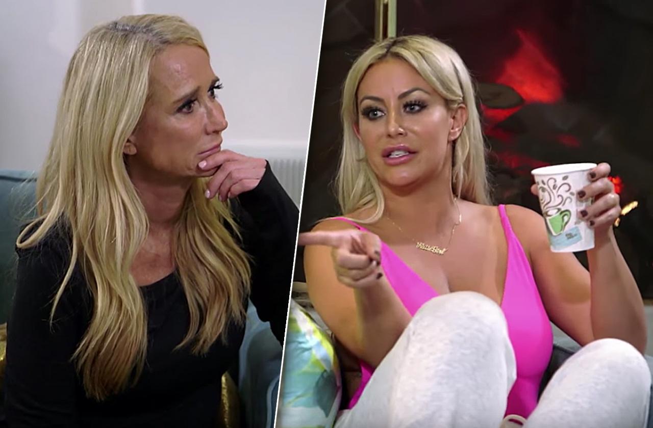 Aubrey O’Day & Kim Richards Fight On ‘Marriage Bootcamp: Reality Stars’