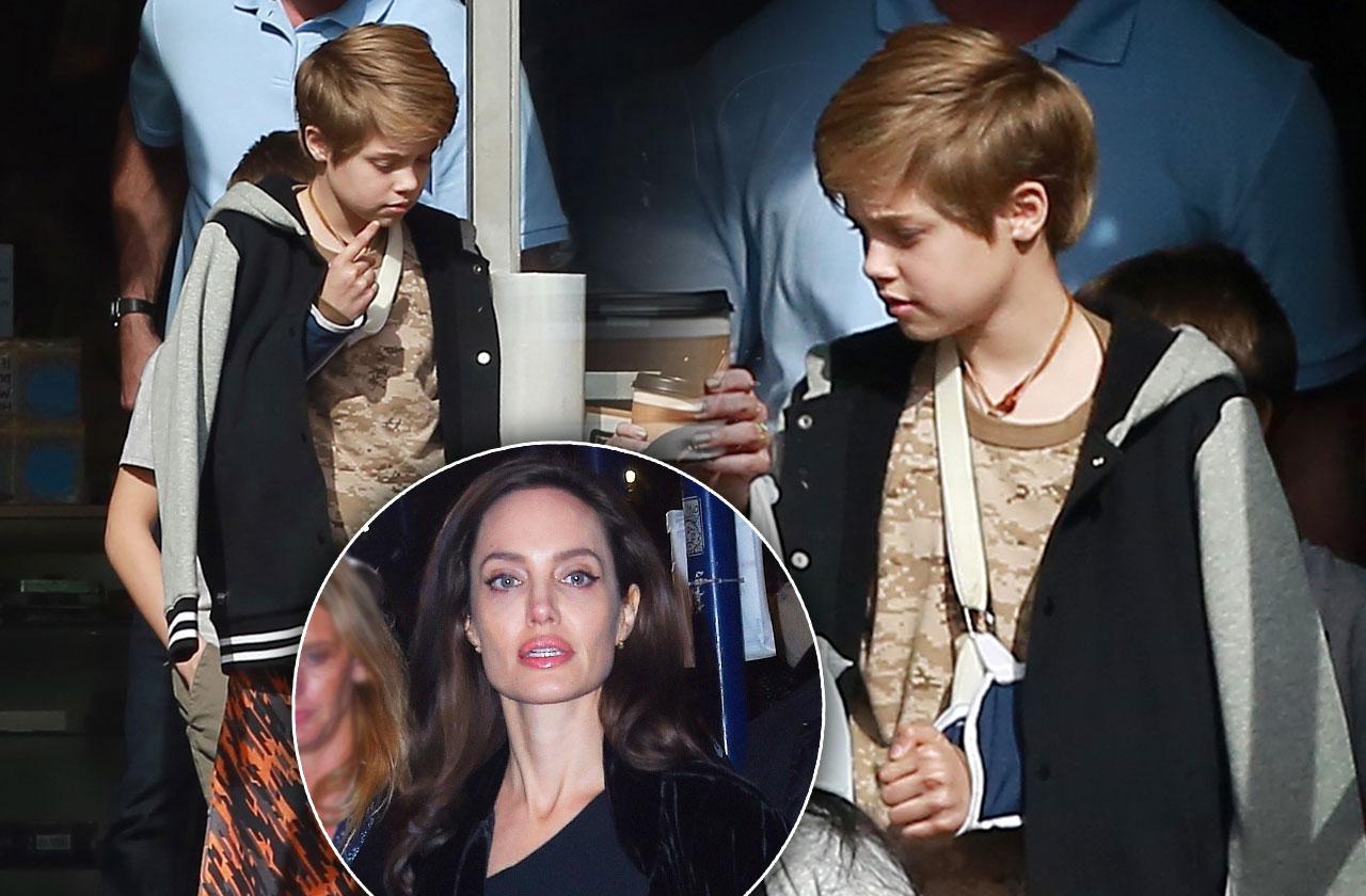 Shiloh Jolie Pitt broke collar bone